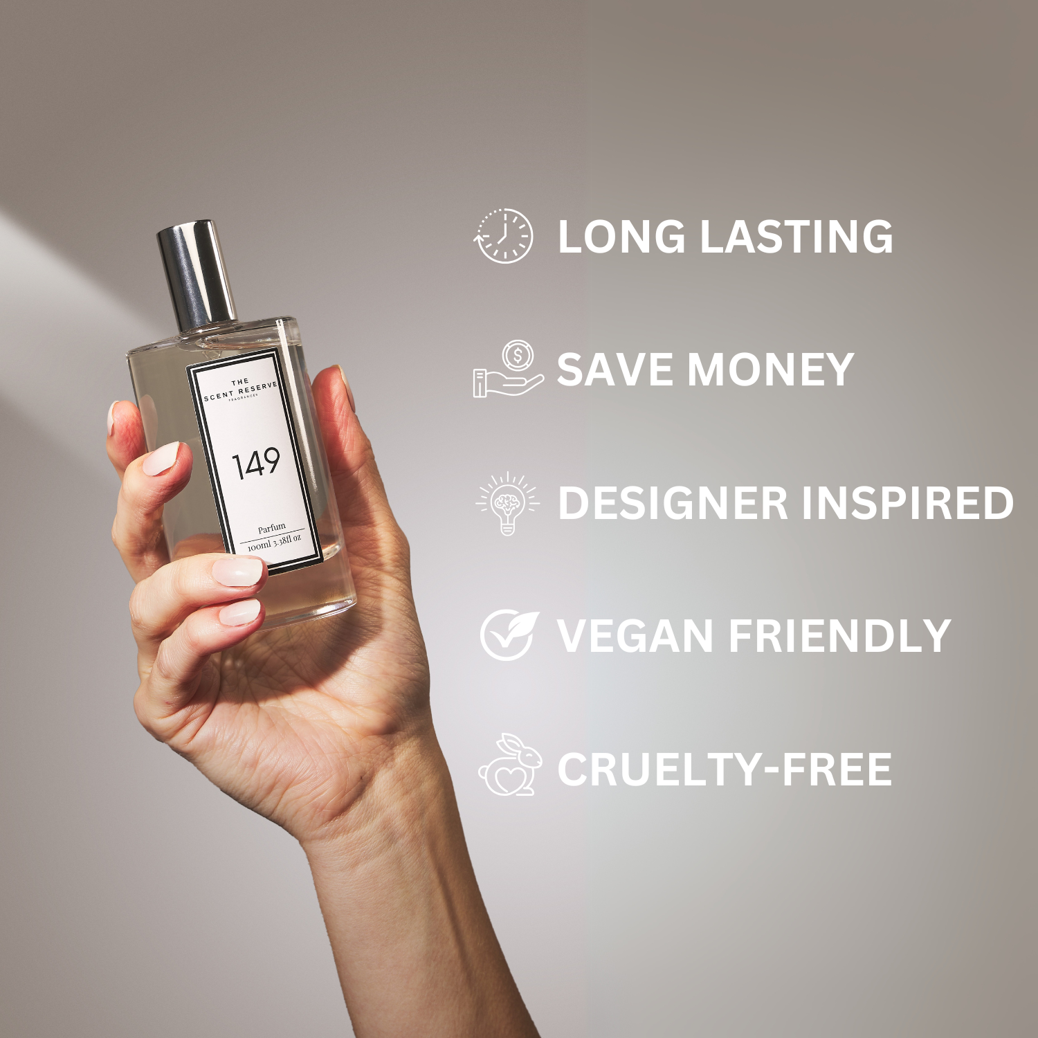 4 x 3.38oz Perfume Bottles