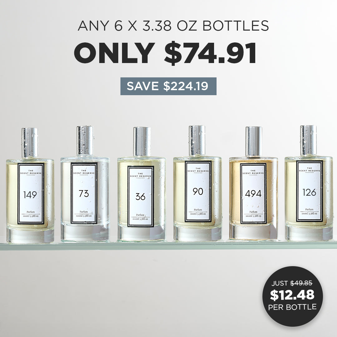6 x 3.38oz Perfume Bottles *BOGO DEAL*